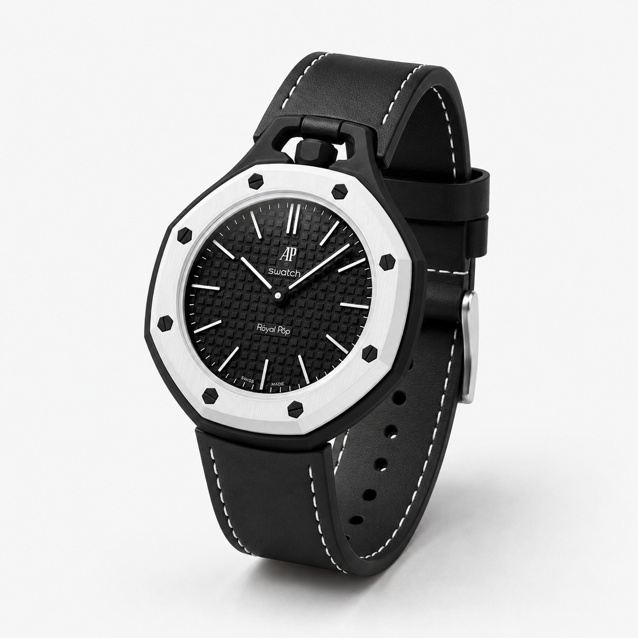 Leather strap kit with ceramic adapter