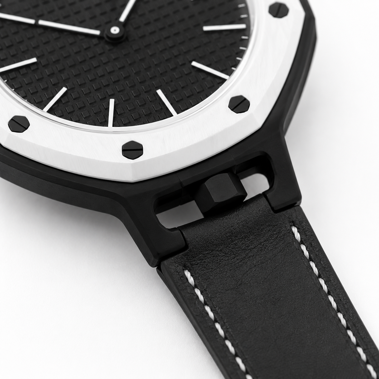 Close-up of TheWristStrap ceramic adapter detail